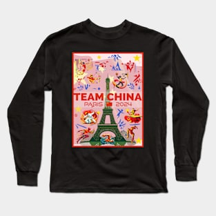 Team China - Paris 2024 Long Sleeve T-Shirt